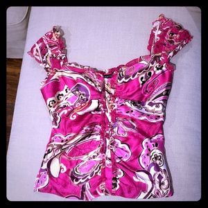 Bundle- only. Silk capped sleeve blouse